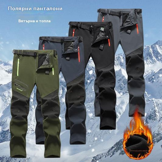 🔥🔥【39% отстъпка】【S-5XL】Мъжки водоустойчиви и топли ежедневни панталони за есен и зима