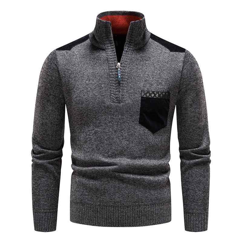 🐏Descuento -49%🔥【M-3XL】Suéter casual con cremallera para hombre otoño/invierno