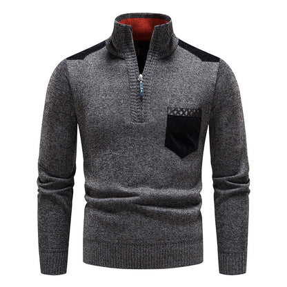 🐏Descuento -49%🔥【M-3XL】Suéter casual con cremallera para hombre otoño/invierno